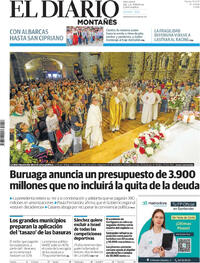 Portada El Diario Montañés 2025-09-16