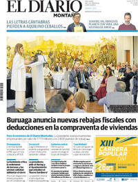 Portada El Diario Montañés 2025-10-16