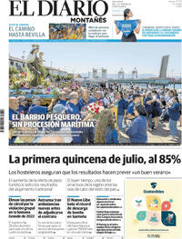 Portada El Diario Montañés 2025-07-17
