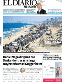 Portada El Diario Montañés 2025-09-17