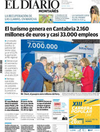 Portada El Diario Montañés 2025-10-17