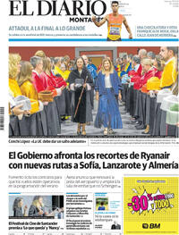 Portada El Diario Montañés 2025-09-19