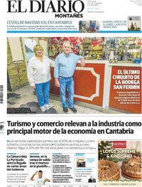 Portada El Diario Montañés 2025-12-19