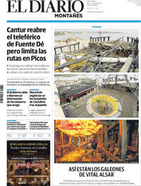 Portada El Diario Montañés 2025-08-20