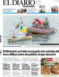 Portada El Diario Montañés 2025-12-20