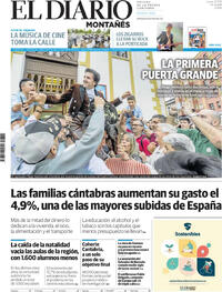 Portada El Diario Montañés 2025-07-21