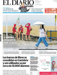 Portada El Diario Montañés 2025-08-21