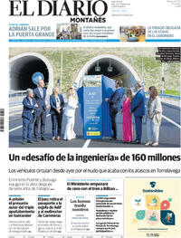 Portada El Diario Montañés 2025-07-22