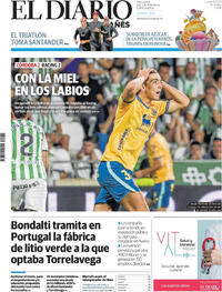 Portada El Diario Montañés 2025-09-22