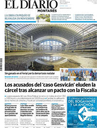 Portada El Diario Montañés 2025-10-22