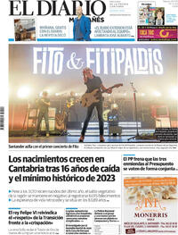Portada El Diario Montañés 2025-11-22