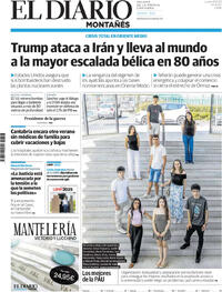 Portada periódico El Diario Montañés