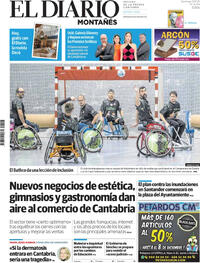Portada periódico El Diario Montañés