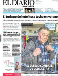 Portada El Diario Montañés 2025-09-24