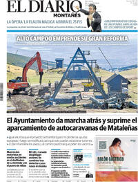 Portada El Diario Montañés 2025-09-26