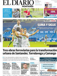 Portada El Diario Montañés 2025-10-26