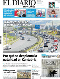 Portada El Diario Montañés 2025-07-27