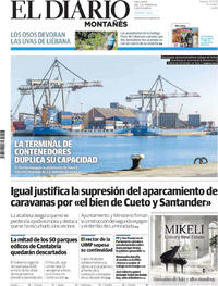 Portada El Diario Montañés 2025-09-27