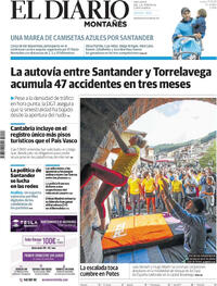 Portada El Diario Montañés 2025-10-27
