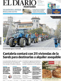 Portada El Diario Montañés 2025-12-27