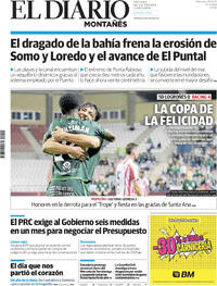 Portada El Diario Montañés 2025-10-29