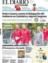 Portada El Diario Montañés 2025-07-30
