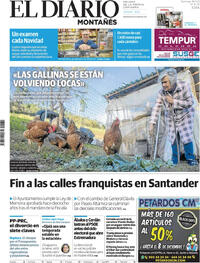 Portada periódico El Diario Montañés