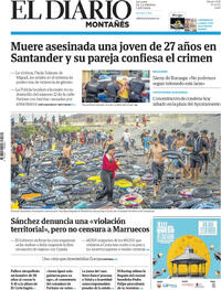 Portada El Diario Montañés 2026-08-01