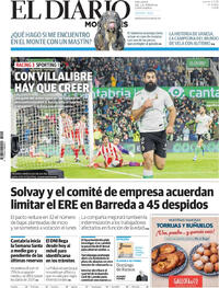 Portada El Diario Montañés 2026-04-02