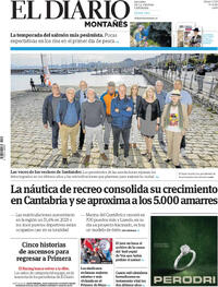 Portada El Diario Montañés 2026-05-02