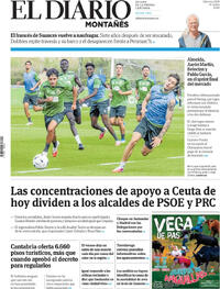 Portada El Diario Montañés 2026-09-02
