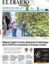 Portada El Diario Montañés 2026-10-02