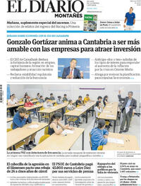 Portada El Diario Montañés 2026-06-03