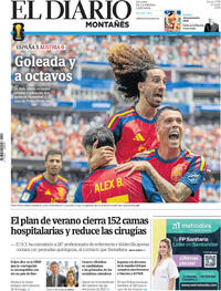 Portada El Diario Montañés 2026-07-03