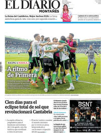 Portada El Diario Montañés 2026-05-04