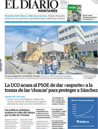 Portada El Diario Montañés 2026-06-04