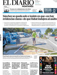 Portada El Diario Montañés 2026-09-04