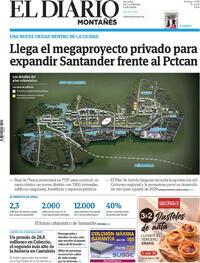 Portada El Diario Montañés 2026-10-04