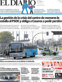 Portada El Diario Montañés 2026-02-05