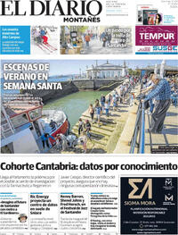 Portada El Diario Montañés 2026-04-05