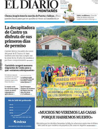 Portada periódico El Diario Montañés