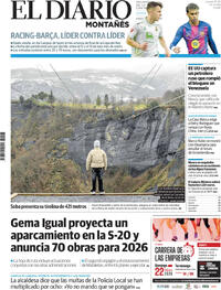 Portada El Diario Montañés 2026-01-08