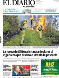 Portada El Diario Montañés 2026-04-08
