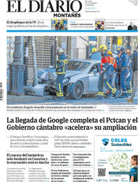 Portada El Diario Montañés 2026-05-08