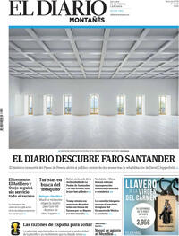Portada periódico El Diario Montañés