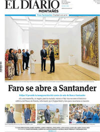 Portada El Diario Montañés 2026-09-08