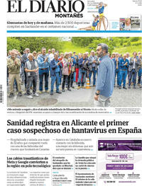 Portada El Diario Montañés 2026-05-09