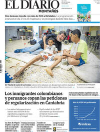 Portada El Diario Montañés 2026-07-09