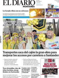 Portada El Diario Montañés 2026-08-09