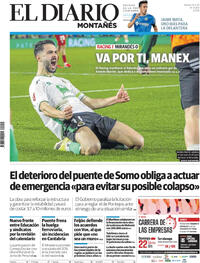 Portada El Diario Montañés 2026-02-10